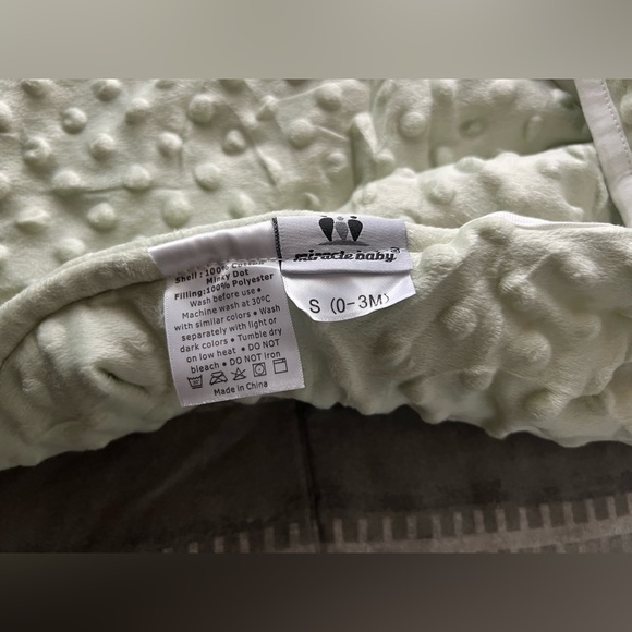 Miracle Baby Minky Reversible Swaddle Wrap Blanket - Picture 3 of 6